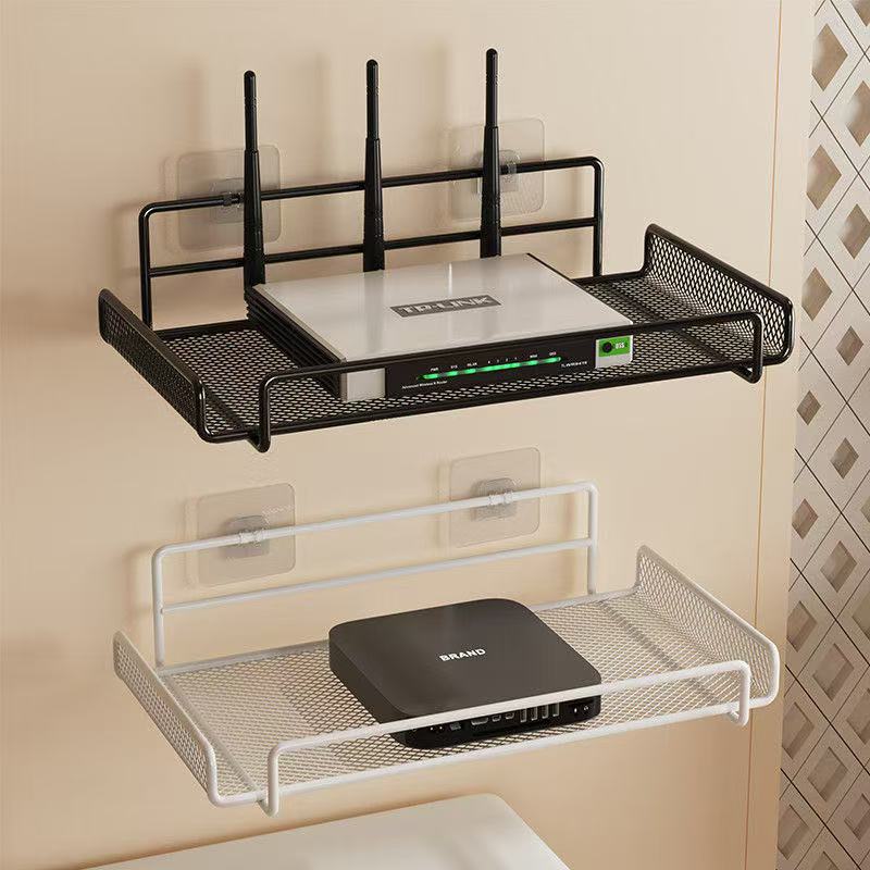 Kitchen Gadgets Organizer - Étagère murale pour routeur, sans perçage,