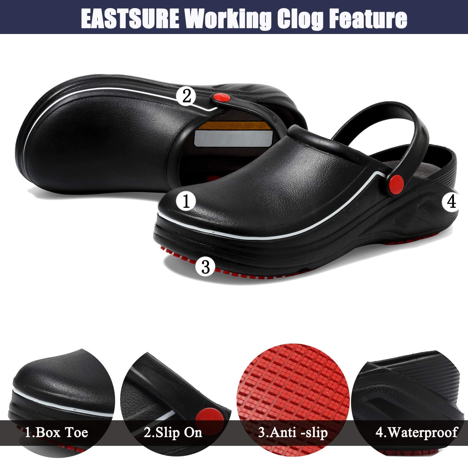 FUQIAO EVA chaussures de Chef  - Kitchen Gadgets For Men avis et prix