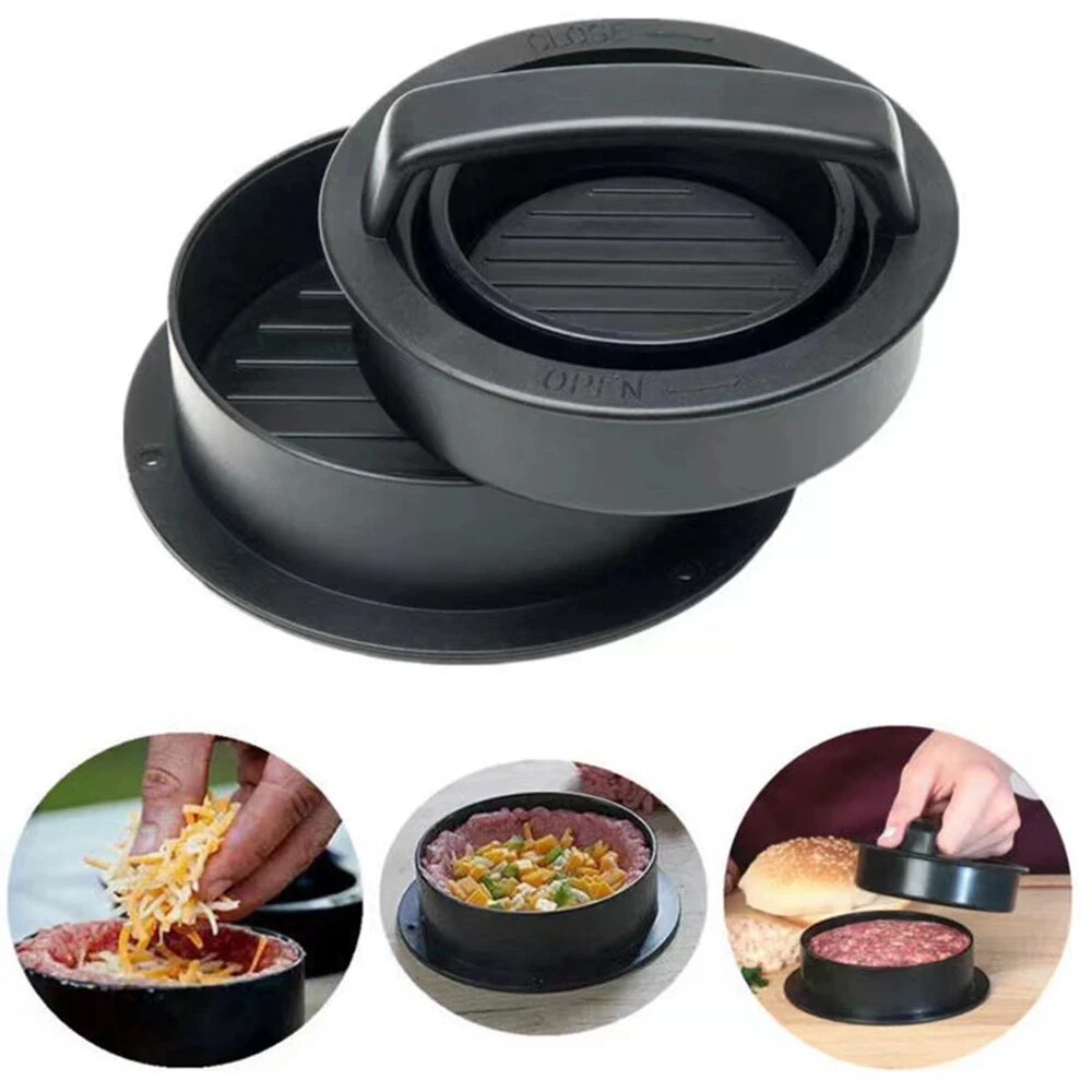 Presse à Hamburger ronde, gril - Kitchen Helper Gadgets avis et prix