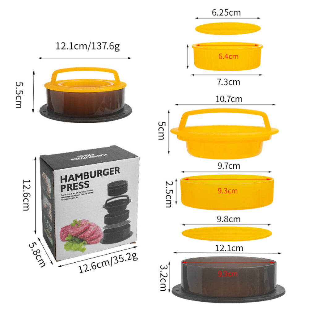 Presse à Hamburger ronde, gril - Kitchen Helper Gadgets avis et prix