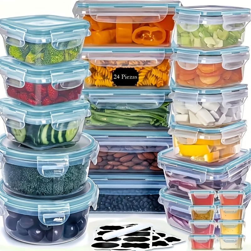 Ensemble de 48 contenants alim - Kitchen Gadgets Organizer avis et prix