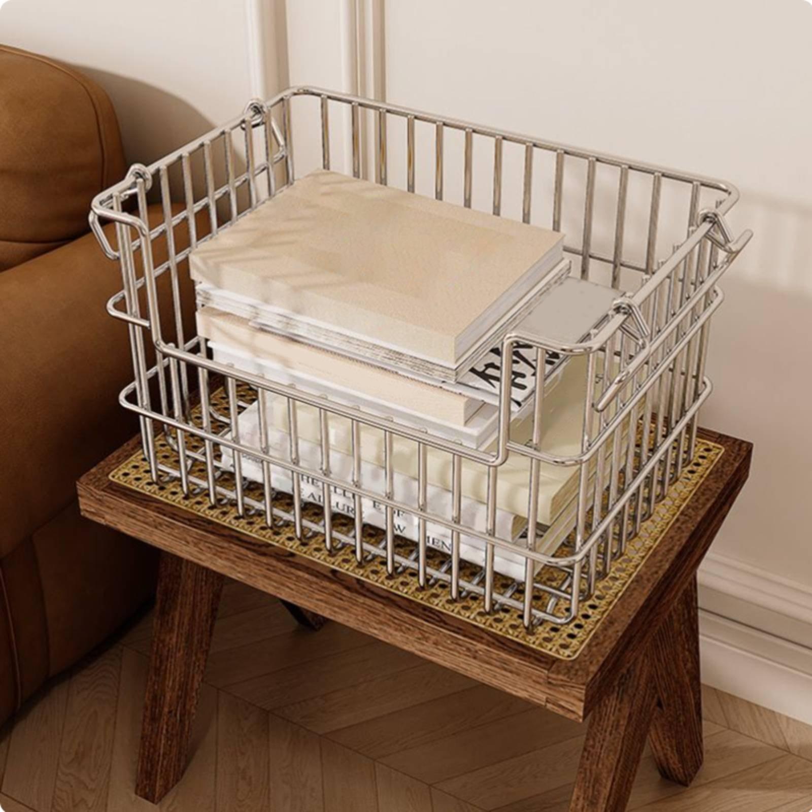 Panier de rangement en acier i - Kitchen Gadgets Organizer avis et prix