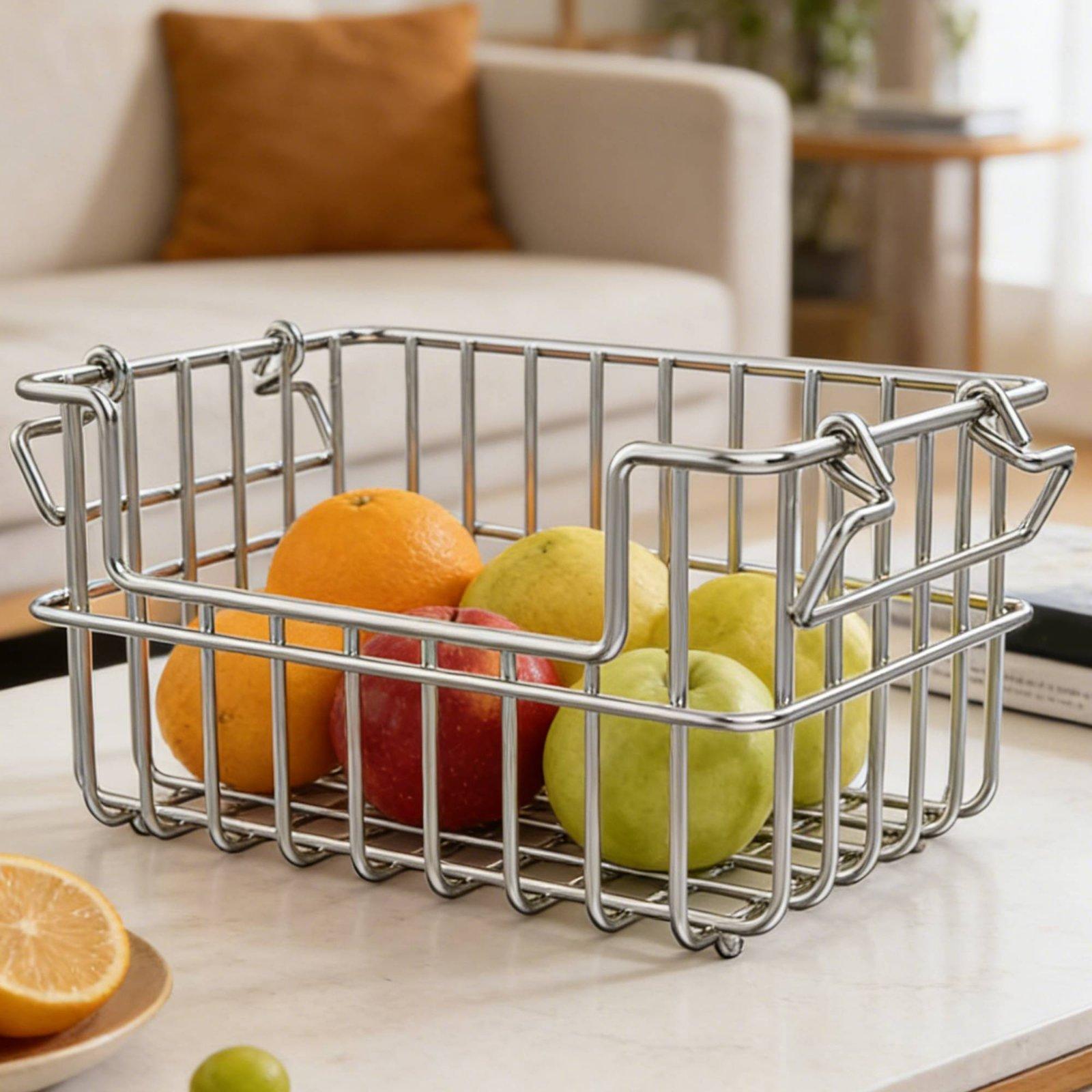 Panier de rangement en acier i - Kitchen Gadgets Organizer avis et prix