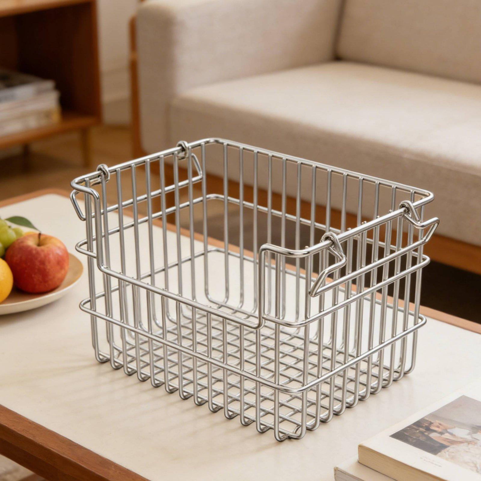 Panier de rangement en acier i - Kitchen Gadgets Organizer avis et prix